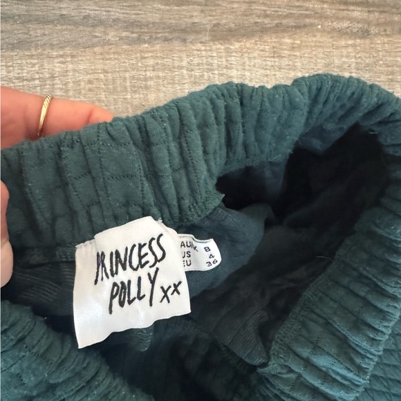 Green Waffle Knit Two-Piece Set - Picture 3 of 8